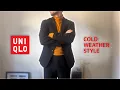 How to Style the Uniqlo Airsense Suit for Fall Winter