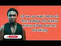 Kweku Smoke - Through The Pain  Lyrics ( No Days Off Album )