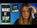 This Is How To Stop Uber Eats From Sending You A Order While You Already Completing a Order