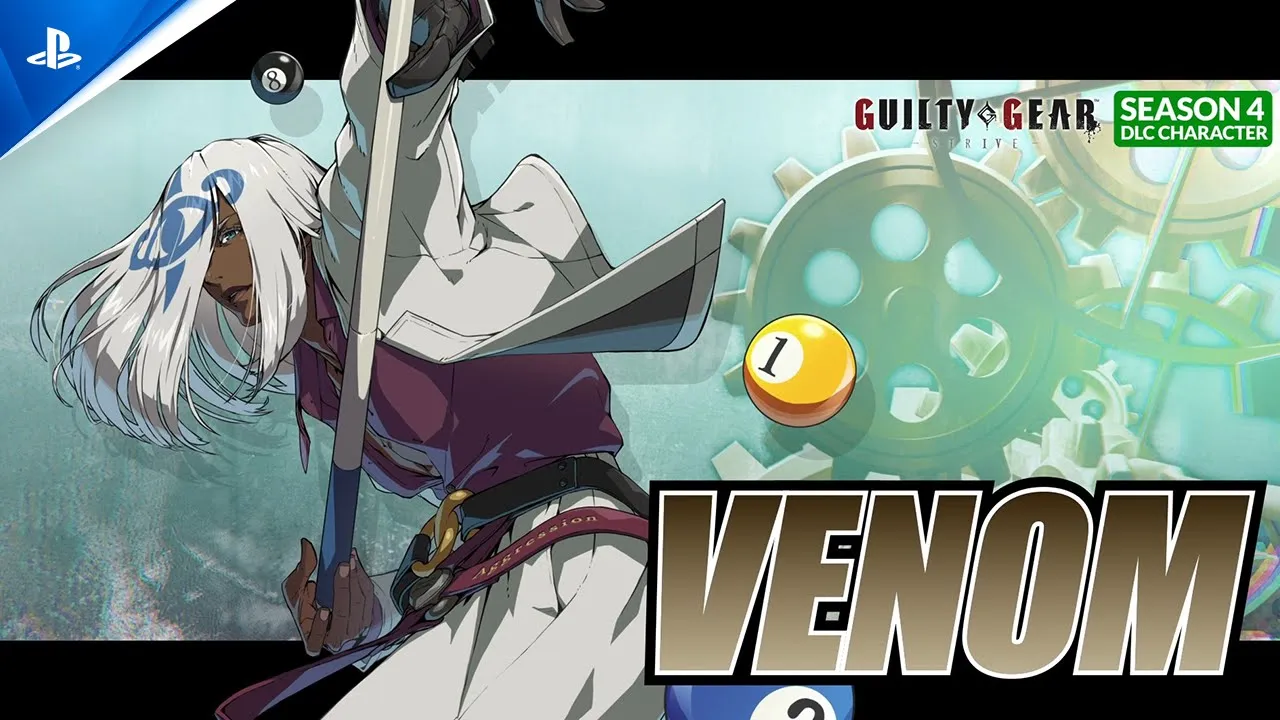 『GUILTY GEAR -STRIVE-』 シーズンパス4 第2弾プレイアブルキャラクター『ヴェノム』トレーラー