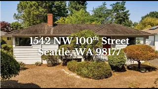 Home for Sale 1542 NW 100th St Seattle WA 98177