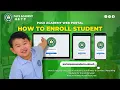 Pace Academy Web Portal How to Enroll Student