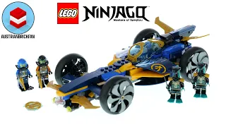 LEGO Ninjago 71752 Ninja Sub Speeder - Lego Speed Build Review