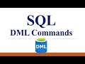 DML Commands in sql in Hindi - When to use Insert Update and Delete