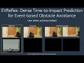 EVReflex Dense Time-to-Impact Prediction for Event-based Obstacle Avoidance