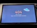 How to fix the network Error code 404 Sansui solution