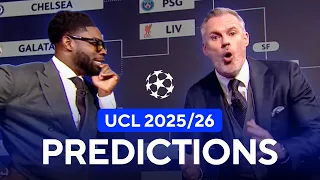 champions league predictions from jamie carragher micah richards kate scott u0026 more ucl today