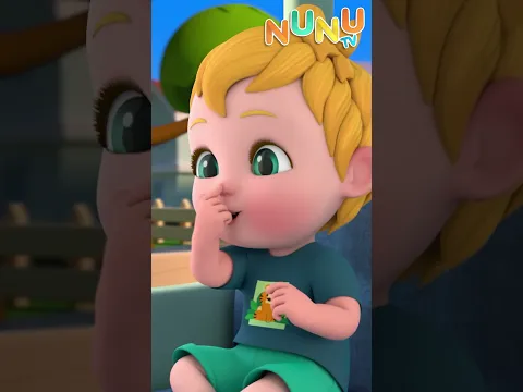 As rodas do ônibus vão | #shorts #nunutv | Música Infantil | O Bebê NuNu do Coração