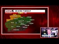 Updated timing on Sunday night s severe weather threat