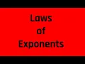 The Laws of Exponents What You Need to Know for the Math Knowledge Subtest of the ASVAB