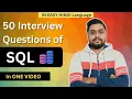 Complete SQL in One Crack SQL Interview in 50 Qs Leetcode Study Plan SQL One Shot