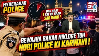 Late-night shops par Rajendranagar DCP ka sakht action warning!