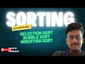 Sorting Algorithm 1 Selection Sort Bubble Sort Insertion Sort DSA Time Complexity