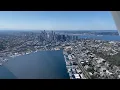 Scenic float plane flight around Seattle 2021 Part 1