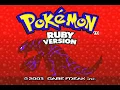 Game Boy Advance Longplay 230 Pokemon Ruby