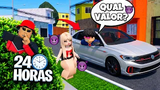 ESPIONEI MEU MELHOR AMIGO POR 24 HORAS... E DESCOBRI ALGO MUITO SÉRIO! ROBLOX RP 😳🔎