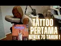 Tattoo Pertama Nenek Setelah 70 Tahun !!!