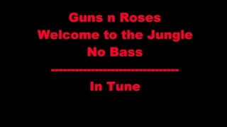 Download Guns n Roses - Welcome to the Jungle - No Bass MP3