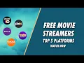 Top 5 FREE Movie Streaming Sites in 2025 Best Free Movie Websites