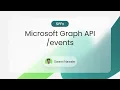 Microsoft Graph API Tutorial Fetch Create Events in Outlook Calendar
