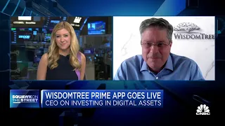 We re seeing a lot of strength in fixed income says WisdomTree CEO Jonathan Steinberg