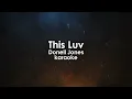 This Luv | Donell Jones karaoke