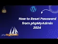 How to Reset Password from phpMyAdmin 2024