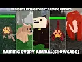 Download Lagu How to Tame Every Animal In 99 Nights In The Forest Taming Update!(Showcase)