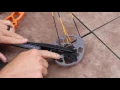 How to adjust the draw length on the Diamond Archery Prism