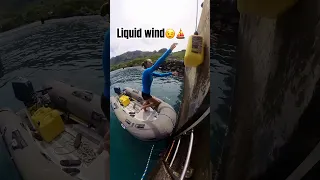 Refueling our sailboat in the South Pacific⛽️ #sailing #boatlife