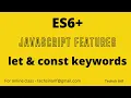 JavaScript Tutorial ES6 let const Tamil