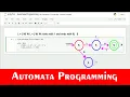 DFA Automata Programming Deterministic finite automaton State Diagram Python Programming