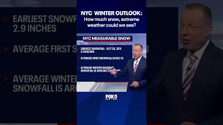 Winter Weather outlook for NYC