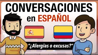 🗣 Aprender español en conversaciones avanzadas | Dialogues to learn everyday Spanish quickly!