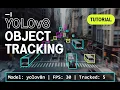 Real Time Object Tracking with YOLOv8 Track Any
