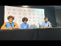 UNC Basketball Seth Trimble Elliot Cadeau Jalen Washington Post-Memphis Presser