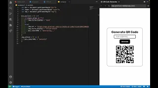 QR Code Generator Html Css Javascript ASMR CODING