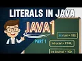 Lecture 8 Integral Literal Representation in Java Octal Decimal Hexadecimal Explained