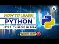 How to Learn Python Step-By-Step in 2024 Python Course Online Visualpath