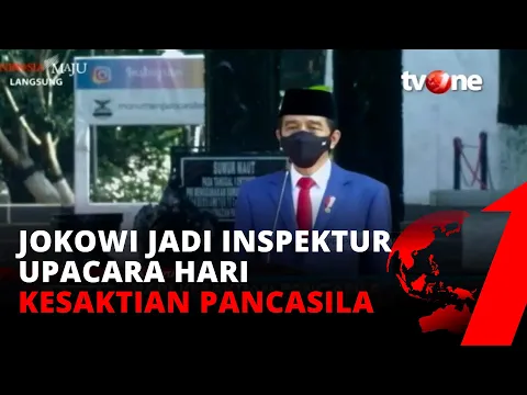 Gagah, Presiden Jokowi Jadi Inspektur Upacara di Hari Kesaktian Pancasila | tvOne