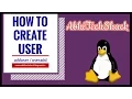 How to Create User in Linux adduser useradd