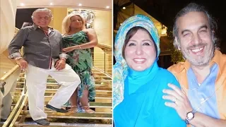 شاهد الفنان مصطفى فهمى يحتفل بعيد ميلاد زوجته وسهير رمزي برفقة زوجها على الشاطئ بالساحل الشمالي 