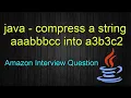 String Compression LeetCode Medium in JAVA Explanation and Code LeetCode 443