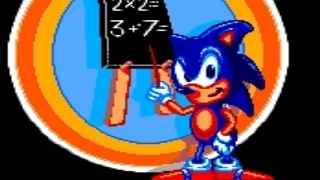 Sonic S Edusoft SMS Playthrough NintendoComplete 