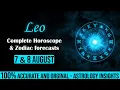 Leo Daily Horoscope Revealed Astrology Secrets Zodiac Sign Forecast for Aug 7 8