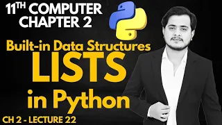 Lists in Python List Data Structure 11th Computer - Chapter 2