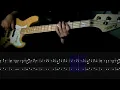 赤い公園(Akai ko-en) - サイダー(Cider) , (Bass Cover, TAB)