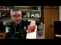 Reading with Sheriff Potter Mittens