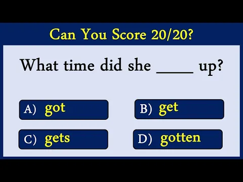 Download MP3 Mixed English Grammar Quiz: CAN YOU SCORE 10/10?