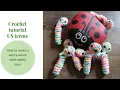 Crochet Worry worms with safety eyes